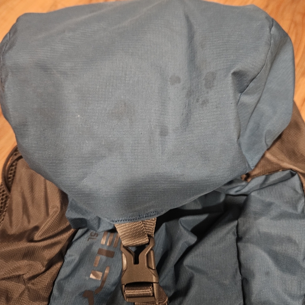 Blue and Gray Hiking Backpack - Picture 2 of 7